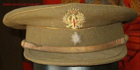 Militaria: Gorra de plato Alf&eacute;rez - Foto 1