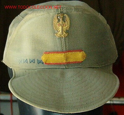 Militaria: Gorra monta&ntilde;era de cabo1&ordm; - Foto 1