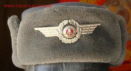 Militaria: Chapka de la RDA, de aviaci&oacute;n - Foto 1