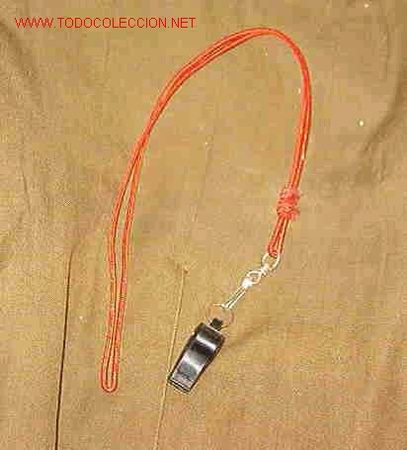 Militaria: Silbato de suboficial - Foto 1