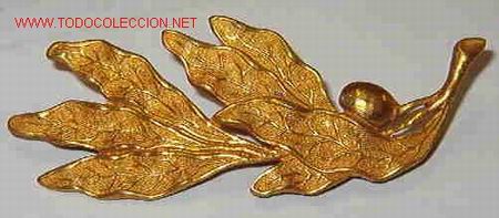 Militaria: Ramo de laurel de cuello, 65 cms - Foto 1