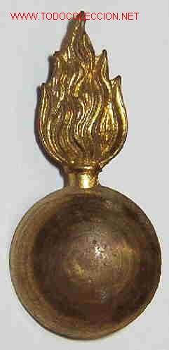 Militaria: Granada de cuello, 3 cms - Foto 1