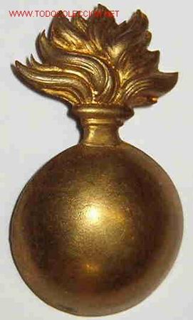 Militaria: Granada de cuello, 43 cms - Foto 1