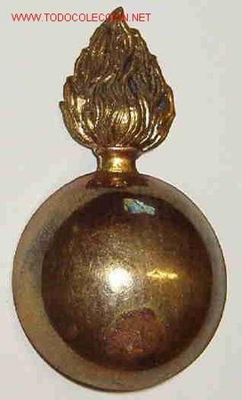 Militaria: Granada de cuello, 4 cms - Foto 1