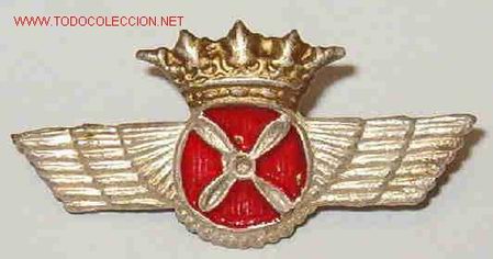 Militaria: Alas de solapa, 3 cms. - Foto 1