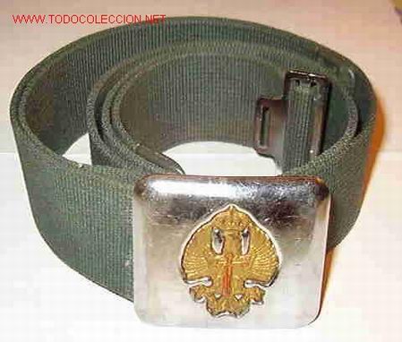Militaria: Cintur&oacute;n de la Guardia Civil - Foto 1