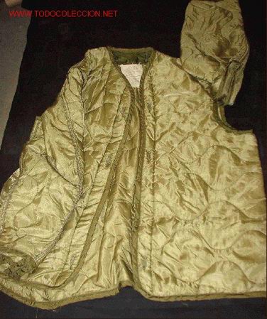 Militaria: Forro de chaquet&oacute;n, DSA - Foto 1