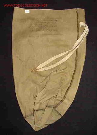 Militaria: Bolsa impermeable para comida, 1943 - Foto 1