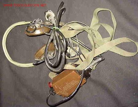 Militaria: Conjunto de auriculares, US. - Foto 1