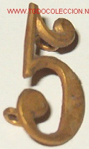 Militaria: N&ordm; 5 de Infanteria, de 16  cm - Foto 1
