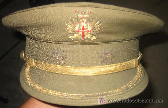 Militaria: Gorra de teniente coronel, &eacute;poca de Franco - Foto 1