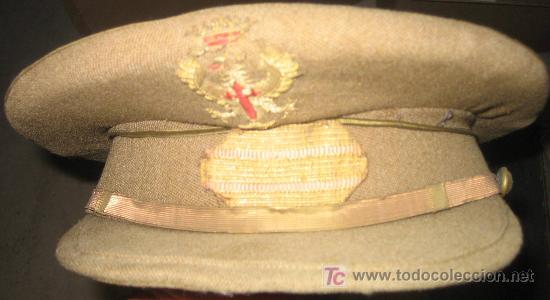 Militaria: Gorra  de sargento, &eacute;poca de Franco - Foto 1