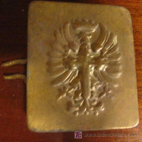 Militaria: Chapa &eacute;poca de Franco - Foto 1