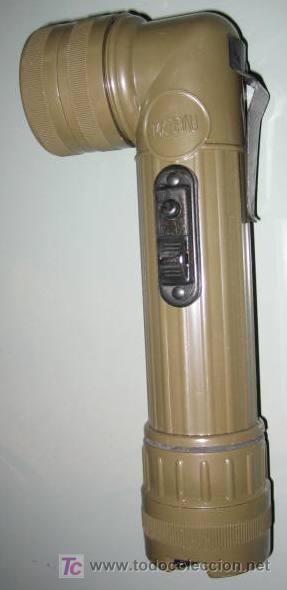 Militaria: Linterna acodada verde - Foto 1