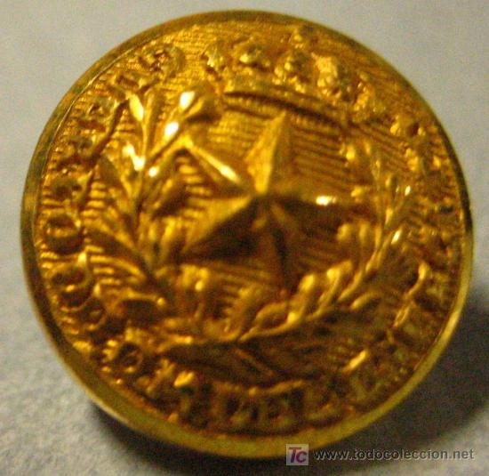 Militaria: Bot&oacute;n Estado Mayor 1836-1908, peque&ntilde;o - Foto 1