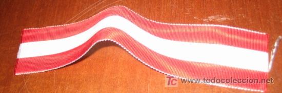 Militaria: Cinta de medalla de 13 cms - Foto 1