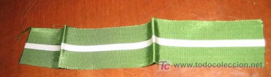Militaria: Cinta de medalla de 13 cms - Foto 1