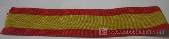 Militaria: Cinta de medalla espa&ntilde;ola de 13 cms - Foto 1