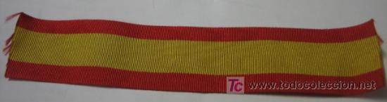 Militaria: Cinta de medalla espa&ntilde;ola de 13 cms - Foto 1