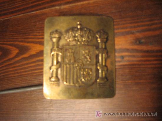 Militaria: Antigua hebilla. - Foto 1