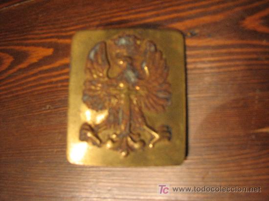 Militaria: Antigua hebilla. - Foto 1