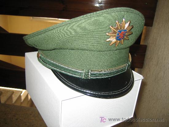 Militaria: Gorra de plato alemana - Foto 1