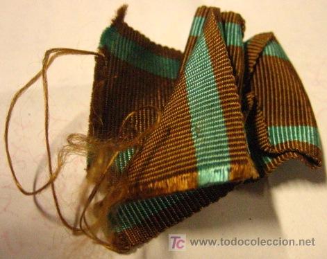 Militaria: Cinta de medalla de 12 cms - Foto 1
