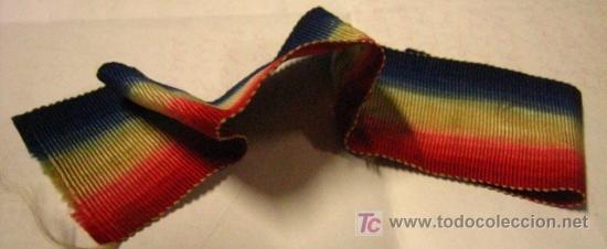 Militaria: Cinta de medalla de 20 cms - Foto 1
