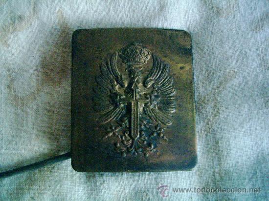 Militaria: hebilla de ejercito a&ntilde;o 75 - Foto 1