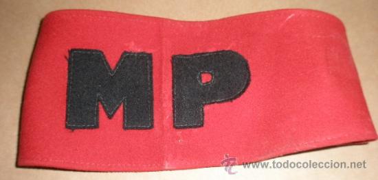 Militaria: Brazalete MP - Foto 1