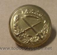 Militaria: Bot&oacute;n de general, peque&ntilde;o, &eacute;poca de Franco - Foto 1