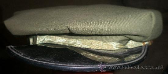 Militaria: Gorra de plato de Vigilante - Foto 1