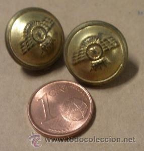 Militaria: 2 botones de aviaci&oacute;n - Foto 1