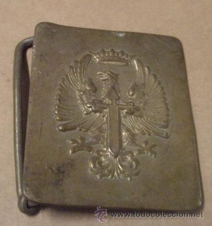 Militaria: Hebilla de la &eacute;poca de Franco - Foto 1