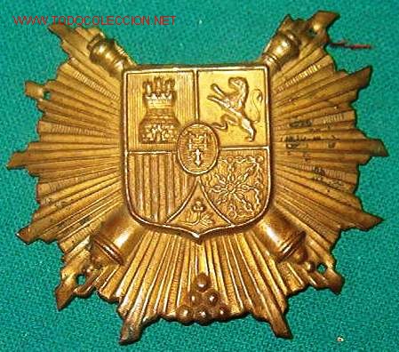 Militaria: Placa de ros incompleta. - Foto 1