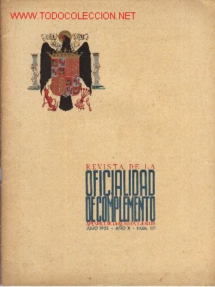 Militaria: APENDICE. Revista de la oficialidad de complemento. - Foto 1