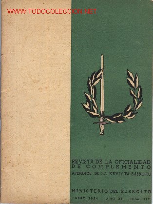 Militaria: APENDICE. Revista de la oficialidad de complemento. - Foto 1