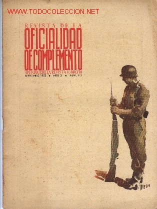 Militaria: APENDICE. Revista de la oficialidad de complemento. - Foto 1