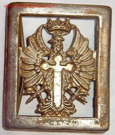 Militaria: Chapa de cintur&oacute;n de gala. - Foto 1