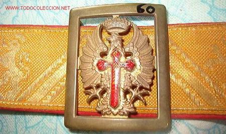 Militaria: Cintur&oacute;n de gala. - Foto 1