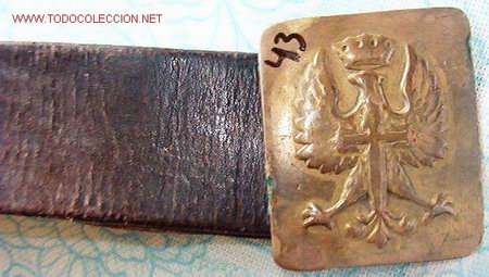 Militaria: Cintur&oacute;n de faena, &eacute;poca de Franco - Foto 1