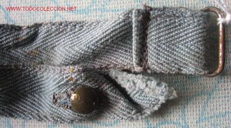 Militaria: Correa larga de m&aacute;scara antig&aacute;s. - Foto 1