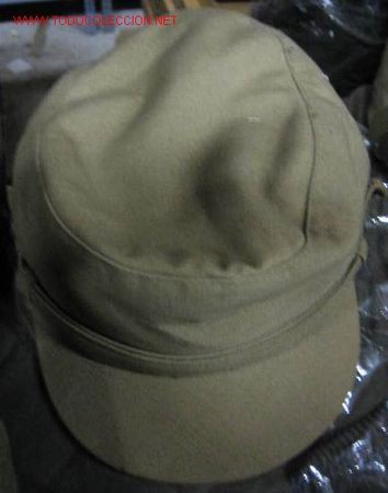 Militaria: Gorra kaki, talla 54. - Foto 1