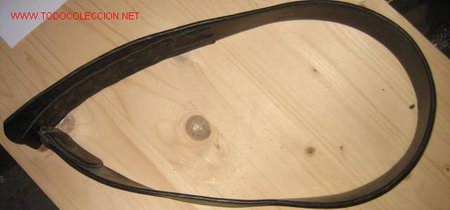 Militaria: Cintur&oacute;n de cuero de 93 cms - Foto 1