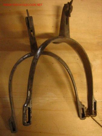 Militaria: Pareja de espuelas - Foto 1