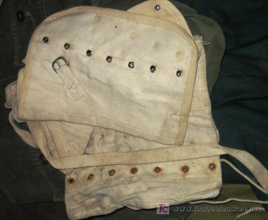 Militaria: Leguis de lona - Foto 1