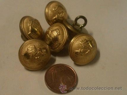Militaria: 6 botones Franceses - Foto 1
