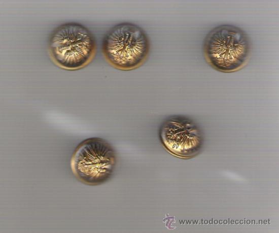 Militaria: lote de botones del ejercito - Foto 1