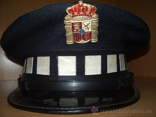 Militaria: GORRA de POLIC&Iacute;A. - Foto 2