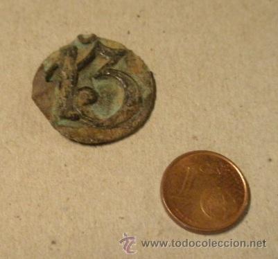 Militaria: &iquest;Bot&oacute;n? n&ordm; 13, sin enganche - Foto 1